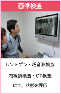 レントゲン検査・超音波検査・内視鏡検査・CT検査などの画像検査